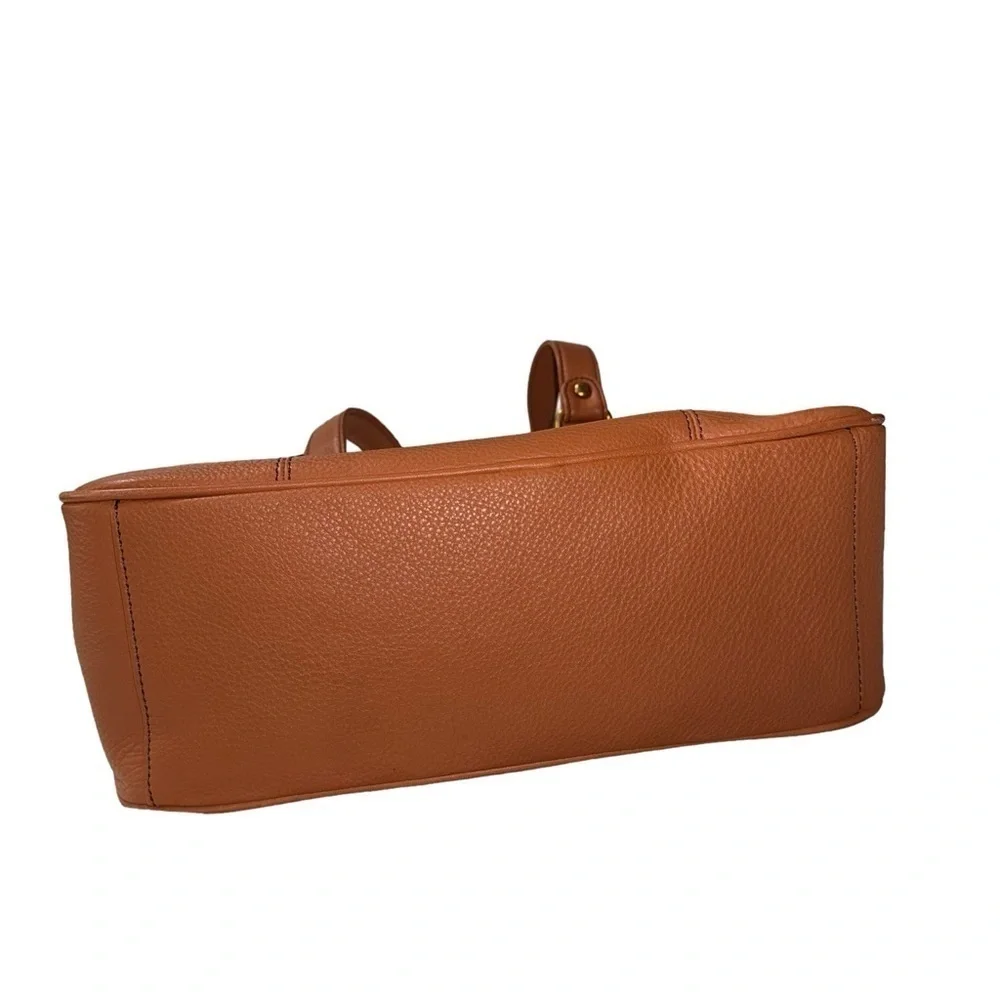 HOBO (NWT) Genuine Pebbled Leather, Autry Satchel in Cashew - Picture 4 of 8